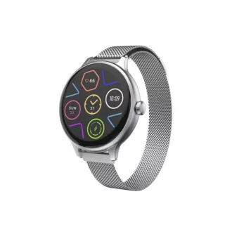 CARNEO Hero mini HR /Silver/Elegant Band/Silver