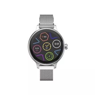 CARNEO Hero mini HR /Silver/Elegant Band/Silver