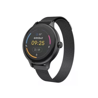 CARNEO Hero mini HR /Negru/Bandă elegantă/Negru CARNEO Hero mini HR /Negru/Bandă elegantă/Negru