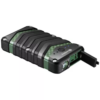 Sandberg 20100 mAh sursă de alimentare USB portabilă, Survivor Outdoor, pentru telefoane inteligente, negru verde Sandberg 20100 mAh sursă de alimentare USB portabilă, Survivor Outdoor, pentru telefoane inteligente, negru verde