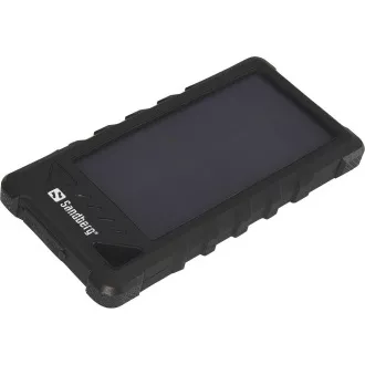 Sandberg portabil USB 16000 mAh, Powerbank solar în aer liber, pentru smartphone-uri, negru