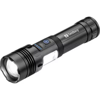 Lanternă Sandberg Survivor 7 în 1 cu baterie PWB 5000 mAh, neagră