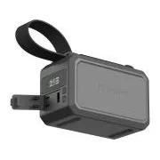 Acumulator extern Sandberg Survivor 40000 mAh PD100W, baterie externă pentru exterior, neagră