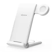 Încărcător fără fir Nillkin PowerTrio 3 în 1 pentru Huawei Watch White