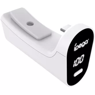 Baterie reîncărcabilă portabilă iPega P5042 pentru controler PS5, albă Baterie reîncărcabilă portabilă iPega P5042 pentru controler PS5, albă