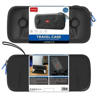 Husă de călătorie subțire iPega P5P12 pentru playerul Playstation Portal Remote, neagră Husă de călătorie subțire iPega P5P12 pentru playerul Playstation Portal Remote, neagră