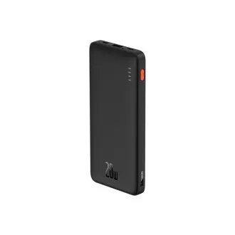 Baterie externă Baseus Airpow 20W cu încărcare rapidă, 10000mAh, neagră