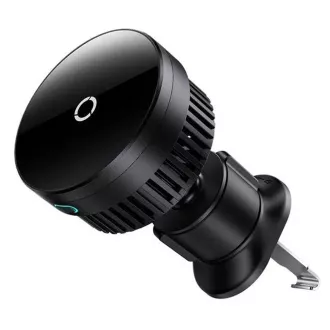 Suport magnetic Baseus MagPro cu încărcare wireless 15W, negru Suport magnetic Baseus MagPro cu încărcare wireless 15W, negru