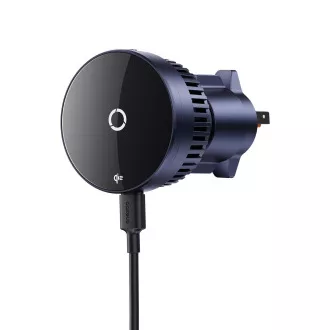 Suport magnetic Baseus MagPro cu încărcare wireless 15W, negru Suport magnetic Baseus MagPro cu încărcare wireless 15W, negru