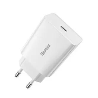 Baseus CCFS-SN02 Speed Mini încărcător USB-C 20W alb