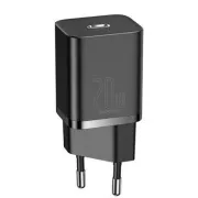 Încărcător rapid Baseus CCSUP-B01 Super Si USB-C 20W Negru