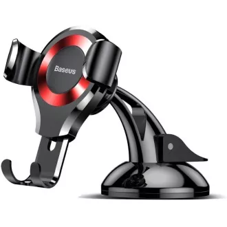 Baseus SUYL-XP09 Osculum Gravity Car Mount negru/roșu