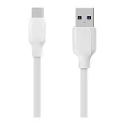 AMBALAJ: Cablu ME Simple USB-A/USB-C 1m Alb