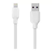 AMBALAJ: Cablu USB-A/Lightning ME simplu, 1 m, alb