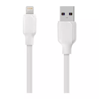 AMBALAJ: Cablu USB-A/Lightning ME simplu, 1 m, alb