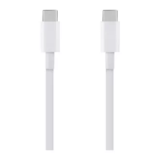 AMBALARE: Cablu ME Fast Charge USB-C/USB-C 1m Alb