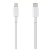 AMBALARE: ME Fast Charge USB-C/Cablu Lightning 1m Alb