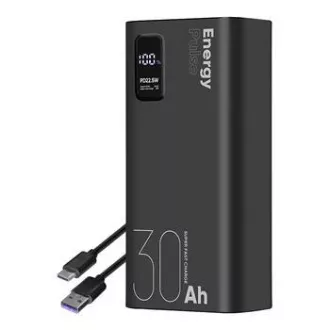 AMBALARE: ME EnergyPulse Powerbank 30000mAh 22.5W Negru AMBALARE: ME EnergyPulse Powerbank 30000mAh 22.5W Negru