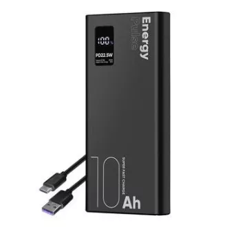 AMBALARE: ME EnergyPulse Powerbank 10000mAh 22.5W Negru AMBALARE: ME EnergyPulse Powerbank 10000mAh 22.5W Negru