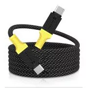 MagRope tactică USB-C/USB-C 1m negru/galben