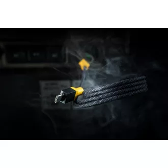 MagRope tactică USB-C/USB-C 1m negru/galben
