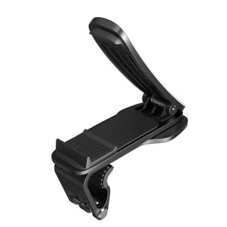 Suport pentru telefon Baseus SUDZ-A01 Big Mouth pentru tabloul de bord cu clip negru