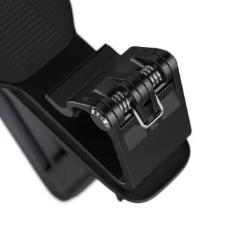 Suport pentru telefon Baseus SUDZ-A01 Big Mouth pentru tabloul de bord cu clip negru