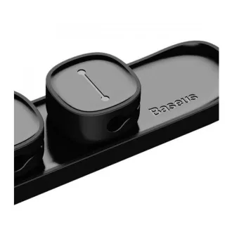 Organizator de cablu Baseus ACWDJ-01L Peas, negru