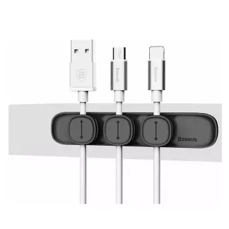 Organizator de cablu Baseus ACWDJ-01L Peas, negru