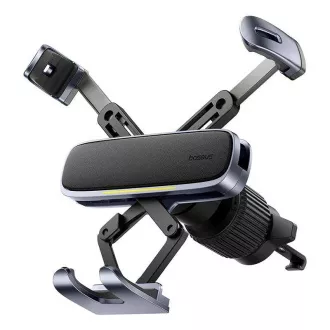 Suport auto Baseus UltraControl Gravity pentru telefon pliabil, gri sideral Suport auto Baseus UltraControl Gravity pentru telefon pliabil, gri sideral
