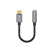 Adaptor de cablu Baseus CATL54-0G de la USB-C la mufă audio de 3,5 mm L54 (femă) Gri profund