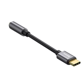 Adaptor de cablu Baseus CATL54-0G de la USB-C la mufă audio de 3,5 mm L54 (femă) Gri profund