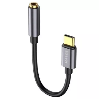 Adaptor de cablu Baseus CATL54-0G de la USB-C la mufă audio de 3,5 mm L54 (femă) Gri profund