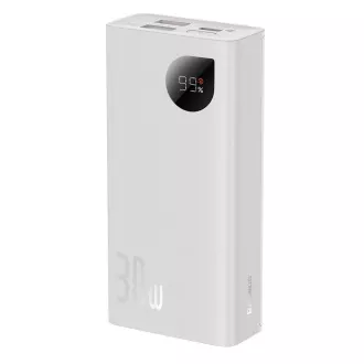 Powerbank Baseus Adaman2 10000 mAh 30W 2xUSB/USB-C alb
