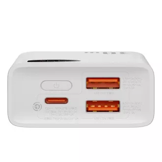 Powerbank Baseus Adaman2 10000 mAh 30W 2xUSB/USB-C alb