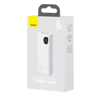 Powerbank Baseus Adaman2 10000 mAh 30W 2xUSB/USB-C alb
