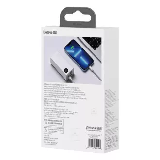 Powerbank Baseus Adaman2 10000 mAh 30W 2xUSB/USB-C alb