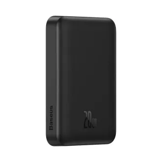 Acumulator extern magnetic Baseus 10000mAh 20W Negru Acumulator extern magnetic Baseus 10000mAh 20W Negru