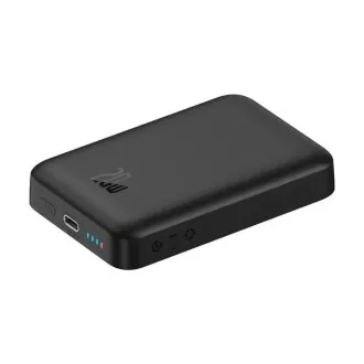 Acumulator extern magnetic Baseus 10000mAh 20W Negru Acumulator extern magnetic Baseus 10000mAh 20W Negru
