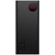 Acumulator extern Baseus Adaman cu afișaj digital, 40000mAh, 22.5W, negru