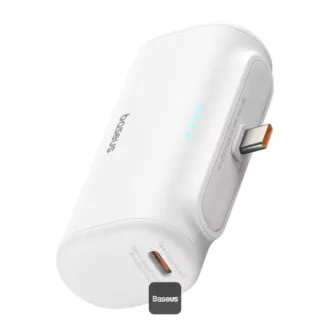 Power bank Baseus 5000mAh 20W USB-C alb