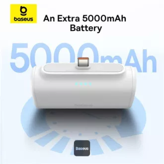 Power bank Baseus 5000mAh 20W USB-C alb