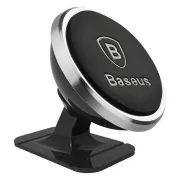 Suport magnetic universal Baseus pentru masina pe bord la 360 de grade. argint