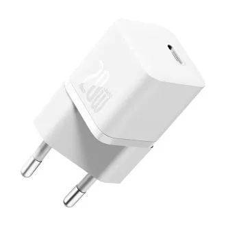 Baseus Incarcator rapid pentru retea GaN5 Mini 20W EU alb