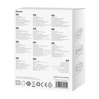 Baseus Incarcator rapid pentru retea GaN5 Mini 20W EU alb