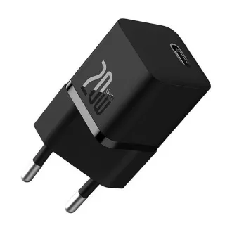 Baseus Incarcator rapid pentru retea GaN5 Mini 20W EU negru