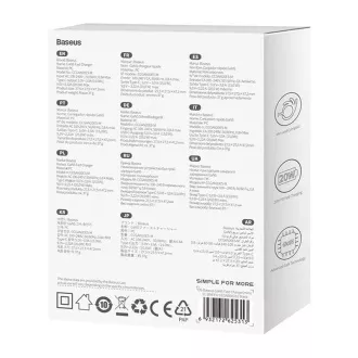 Baseus Incarcator rapid pentru retea GaN5 Mini 20W EU negru