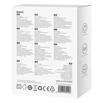 Baseus Incarcator rapid pentru retea GaN5 Mini 30W EU alb
