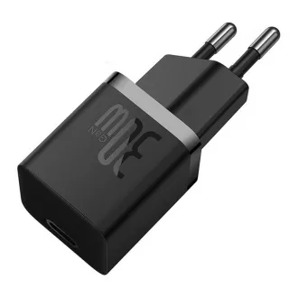 Încărcător rapid Baseus GaN5 Mini 30W EU Negru Încărcător rapid Baseus GaN5 Mini 30W EU Negru