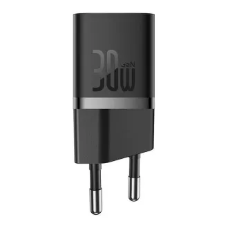 Încărcător rapid Baseus GaN5 Mini 30W EU Negru Încărcător rapid Baseus GaN5 Mini 30W EU Negru